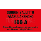 SUOMEN TURVAKAUPPA - 55x30 mm (ark=10kpl) - Sulaketarra-arkki 100A