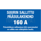 SUOMEN TURVAKAUPPA - 55x30 mm (ark=10kpl) - Sulaketarra-arkki 160A