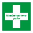 SUOMEN TURVAKAUPPA - Merkkitarra - Kilpi silmänh.pullo 100x100TA