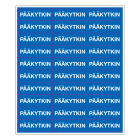 SUOMEN TURVAKAUPPA - Merkintätarra - Pa¨a¨kytkin 70x25mm (30kpl)