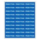 SUOMEN TURVAKAUPPA - Merkintätarra - Pa¨a¨kytkin 70x25mm (30kpl)