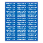 SUOMEN TURVAKAUPPA - Merkintätarra - Kiinteisto¨n pa¨a¨kytkin 70x25