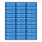 SUOMEN TURVAKAUPPA - Merkintätarra - Kiinteisto¨n pa¨a¨kytkin 70x25