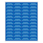 SUOMEN TURVAKAUPPA - Merkintätarra - Keskuksessa kaksi... 50x20 (48)