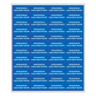 SUOMEN TURVAKAUPPA - Merkintätarra - Keskuksessa kaksi... 50x20 (48)