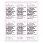 SUOMEN TURVAKAUPPA - Merkintätarra - Koesta vikavirtas... 70x25 30kpl