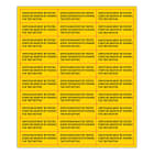 SUOMEN TURVAKAUPPA - Merkintätarra - Switchgear must be... 70x25 (30)