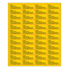 SUOMEN TURVAKAUPPA - Merkintätarra - Huom Pa¨a¨kytkin ei katk 50x20