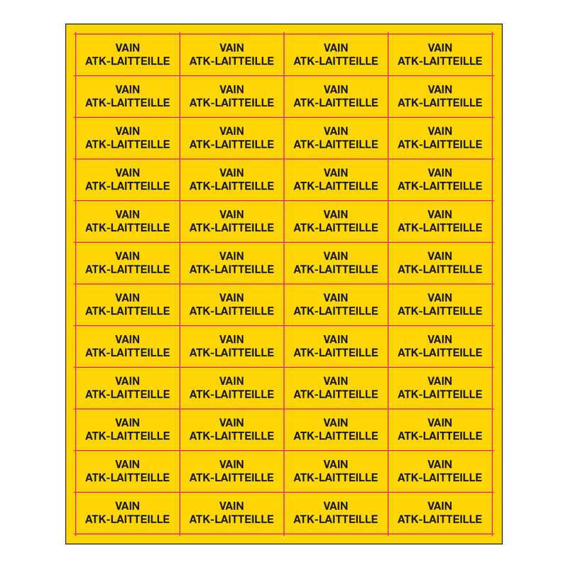 SUOMEN TURVAKAUPPA - Merkintätarra - Vain ATK-laitteille 50x20mm (48)