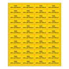 SUOMEN TURVAKAUPPA - Merkintätarra - Vain ATK-laitteille 50x20mm (48)