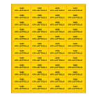 SUOMEN TURVAKAUPPA - Merkintätarra - Vain ATK-laitteille 50x20mm (48)