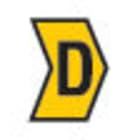 HELLERMANNTYTON - Johdinmerkki 1000 kpl/rll KEL - HGDC2-5 D johdin Ø 2.0-5.0mm