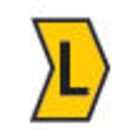 HELLERMANNTYTON - Johdinmerkki 1000 kpl/rll KEL - HGDC2-5 L johdin Ø 2.0-5.0mm