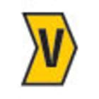 HELLERMANNTYTON - Johdinmerkki 1000 kpl/rll KEL - HGDC2-5 V johdin Ø 2.0-5.0mm