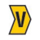 HELLERMANNTYTON - Johdinmerkki 1000 kpl/rll KEL - HGDC2-5 V johdin Ø 2.0-5.0mm