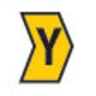 HELLERMANNTYTON - Johdinmerkki 1000 kpl/rll KEL - HGDC2-5 Y johdin Ø 2.0-5.0mm