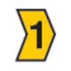 HELLERMANNTYTON - Johdinmerkki 1000 kpl/rll KEL - HGDC2-5 1 johdin Ø 2.0-5.0mm