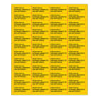 SUOMEN TURVAKAUPPA - Merkintätarra - Pa¨a¨kytkin ei katkaise 50x20