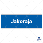 SUOMEN TURVAKAUPPA - Merkintätarra - Jakoraja, 100x40mm TA