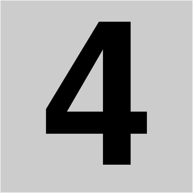 SUOMEN TURVAKAUPPA - Merkintäkilpi - Talonumerokilpi 200x200mm ALU