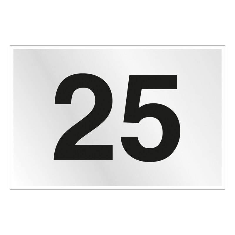 SUOMEN TURVAKAUPPA - Merkintäkilpi - Talonumerokilpi 300x200mm ALU