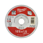 MILWAUKEE AD - Laikka - KATKAISUL STD 125X1,5MM