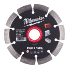 MILWAUKEE AD - Laikka - TIMANTLAIKKA DUH 125X22,2