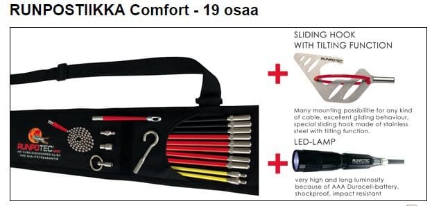 RUNPOTEC - Vetojousitarvike - Runpotec tikkusarja 19-osaa