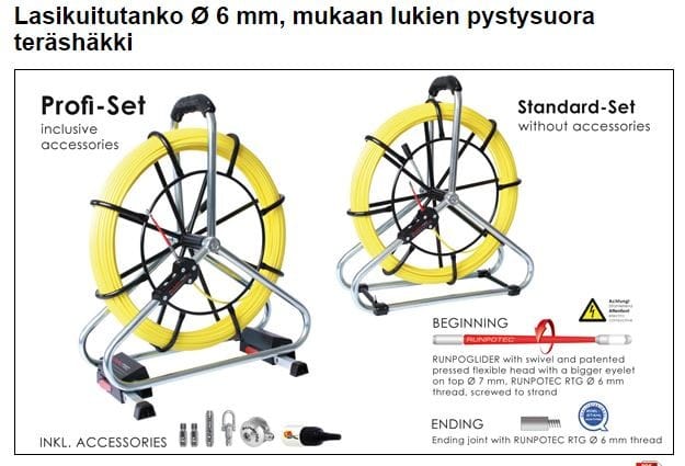 RUNPOTEC - Vetojousitarvike - Runpotec vetojousi 6mm/80m
