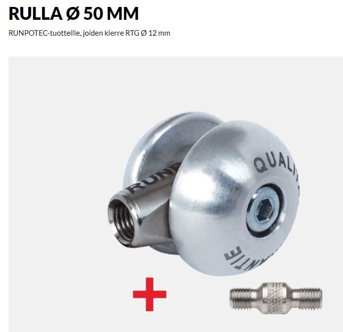 RUNPOTEC - Kelatarvike - Runpotec Roller 50mm