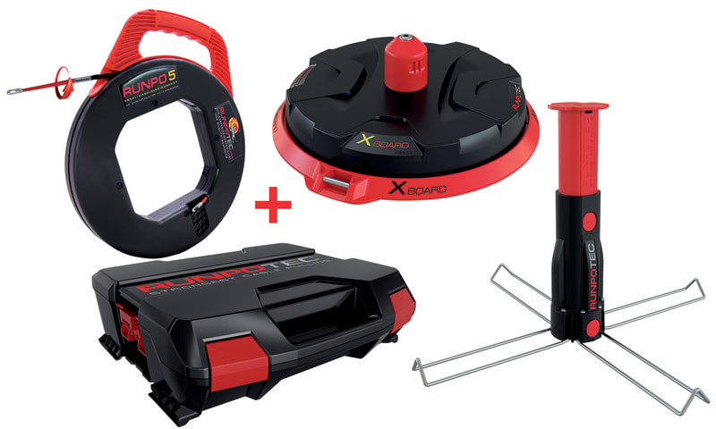 RUNPOTEC - Kelanpyöritysalusta - RUNPO 5 + XB 300 - MULTI-SET k