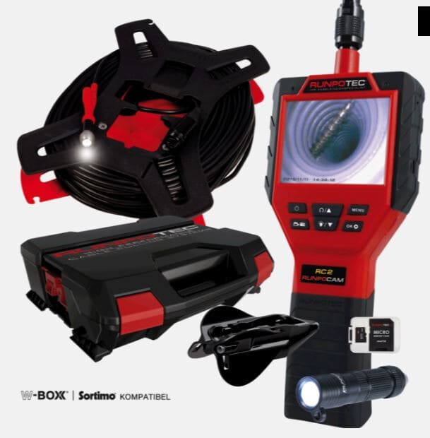 RUNPOTEC - Kaapelinvetolaite - Runpocam RC2+GF3 30m