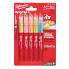 MILWAUKEE AD - Merkintäkynä - KOROSTUSKYNÄ INKZALL VÄRILL. 5P