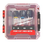 MILWAUKEE AD - Hylsy - MAGNEETTIHYLSY SHW SARJA 4KPL