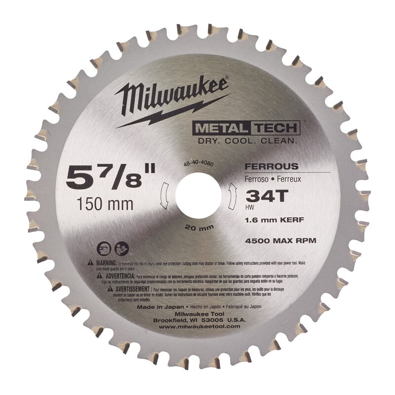 MILWAUKEE AD - Sahanterä pyörösaha - PYÖRÖSAHANTERÄ M150X20X34T