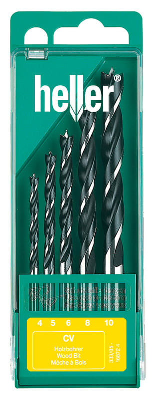 HELLER - Poranterä betoni/kivi - Puuporanteräsarja 4-10mm