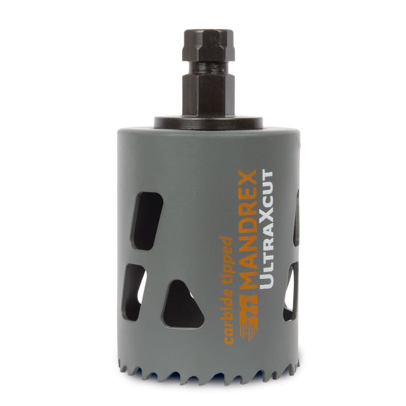 MANDREX - Reikäsaha - 57mm TCT-reikäsaha UltraXcut