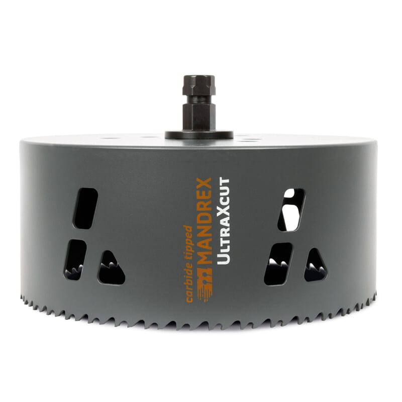 MANDREX - Reikäsaha - 140mm TCT-reikäsaha UltraXcut