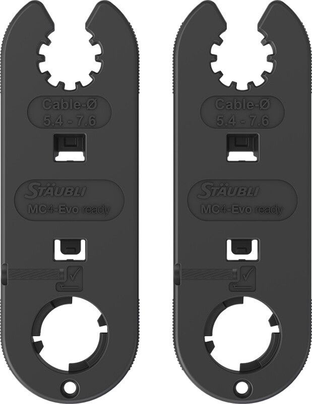 STÄUBLI - Asennustyökalu - MC4 Evo READY kiristystyökalu