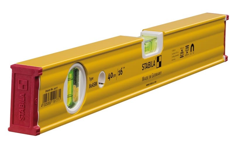 STABILA - Vesivaaka magneetilla - Stabila 40cm magn. 80ASM