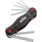 WIHA - Kuusiokoloavain - Taskuavainsrj iso HEX 7-os.SB