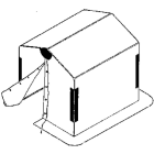 TAMPEREEN ERÄTELTTA - Kaapeliteltta no 1 - 220x175x180 25,5kg