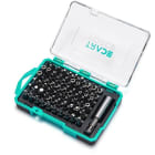 TRADEFORCE - Ruuvauskärki - 25mm, 61-osaa, turvakärjet