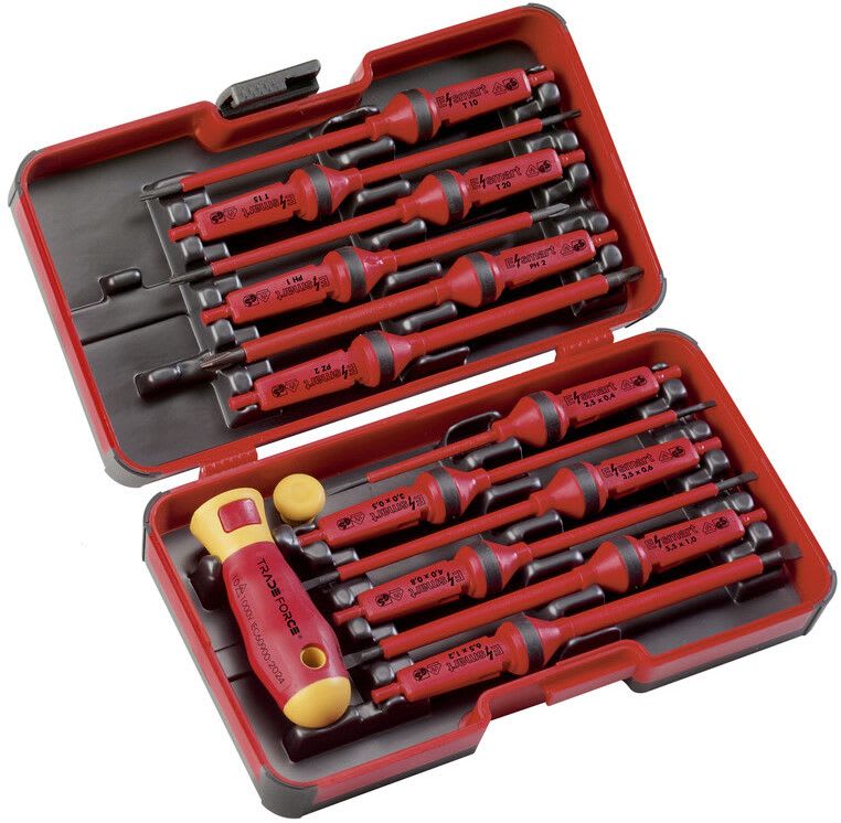 TRADEFORCE - Ruuvitaltta - Ruuvitalttasetti VDE 14-osaa