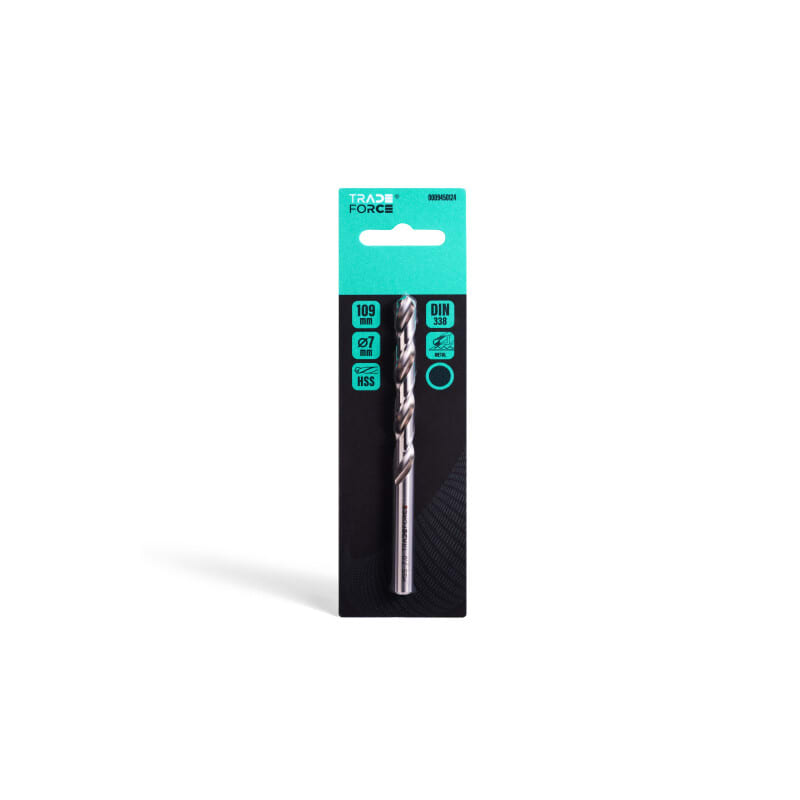TRADEFORCE - Poranterä metalli - HSS 7 mm M2