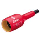 CIMCO - Hylsy - Kuusiokolo 1000V 3/8'' SW10