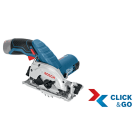 BOSCH - Akkupyörösaha Click&Go 12 V - GKS 12V-26 SOLO L-BOXX