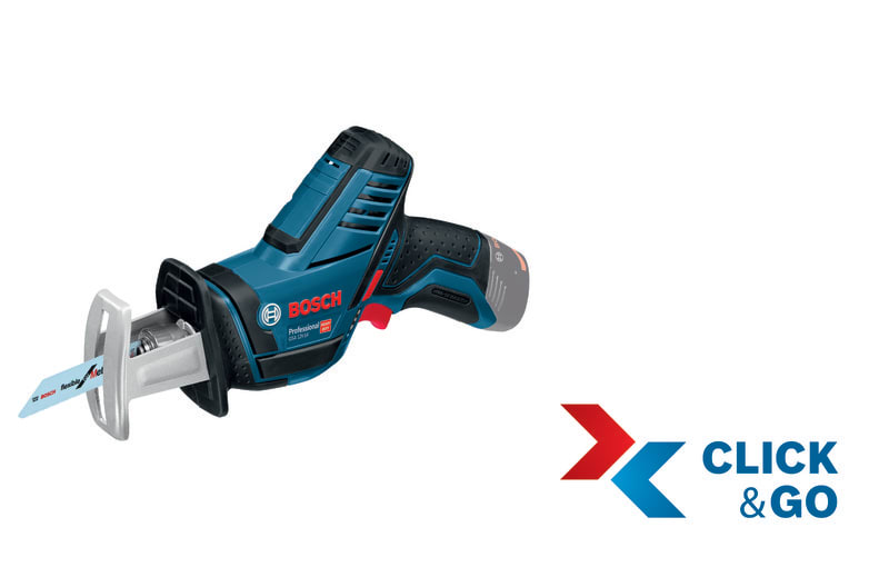 BOSCH - Akkupuukkosaha Click&Go 12 V - GSA 12V-14 SOLO L-BOXX