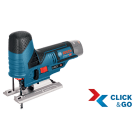 BOSCH - Akkupistosaha Click&Go 12 V - GST 12V-70 SOLO L-BOXX