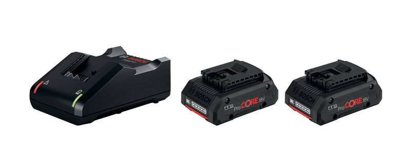 BOSCH - Akkupaketti BOSCH - PROCORE 18V 2 x 4.0 Ah